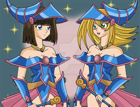 Tea And Dark Magician Girl By Duel Monsters On Deviantart