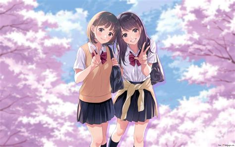 Details 82 Anime Girl Best Friends Latest Induhocakina