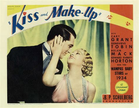 Kiss And Make Up 1934 The Motion Pictures