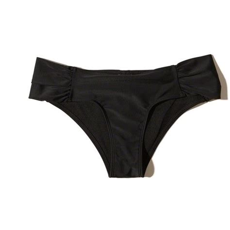 Hollister Ruched Cheeky Swim Bottom 15 Liked On