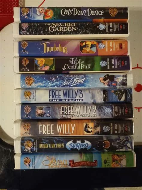 Lot Of 10 Warner Brothers Vhs Movies 1000 Picclick