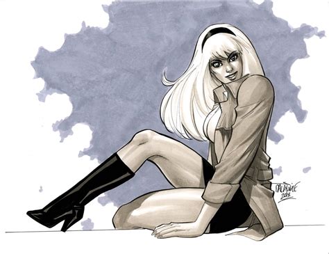 Gwen Stacy By Scott Dalrymple Marvel Superheroes Art Marvel Dc Comics