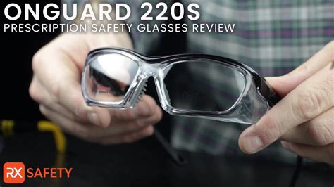 onguard prescription safety glasses review the 220s youtube