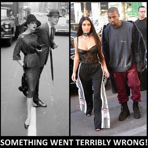 Kim And Kanye Terribly Wrong Something Went Terribly Wrong Know