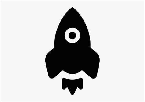 Cartoon Rocket Silhouette Public Domain Vectors Roket Siluet PNG