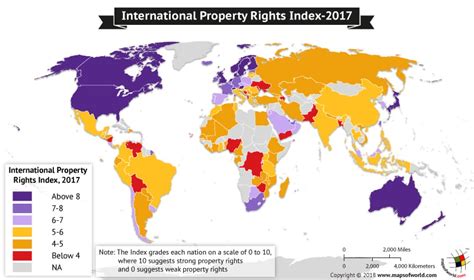 how strong are the property rights of people in different countries answers