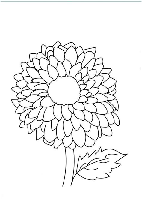 Coloring Pictures Of Flowers