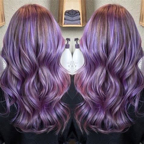 International bow day is almost here! 20 Gorgeous Pastel Purple Hairstyles for Short, Long and ...