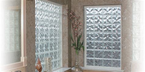 how to use glass blocks as a window glass designs