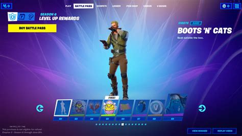 Fortnite Season 6 Battle Pass All Tiers Trailer Skins Cosmetics Price And End Date Ginx