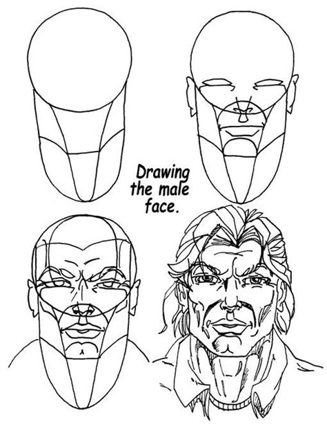 How To Draw Comic Book Style Faces Easy Drawing Step