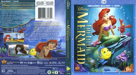 the little mermaid diamond edition blu ray cover 1989 r1