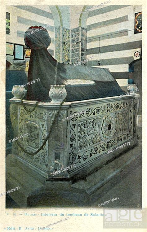 The Tomb Of Saladin Salah Ad Din Yusuf Ibn Ayyub Damascus Syria