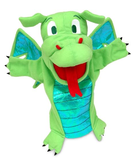Green Dragon Story Telling Puppets