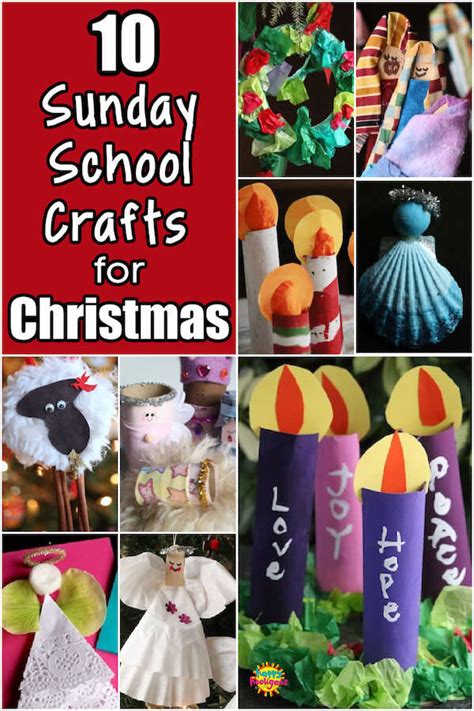 10 Sunday School Christmas Crafts Happy Hooligans