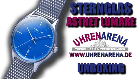 Sternglas Asthet Edition Lumare Unboxing 4k Uhrenarena Youtube