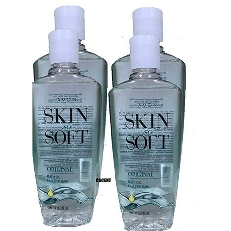 Avon Avon Skin So Soft Original Bath Oil 169 Floz Lot Of 4