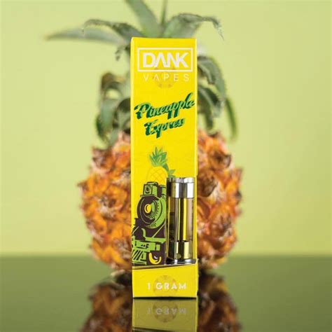 Pineapple Express Dank Vapes Full Gram Cartridges