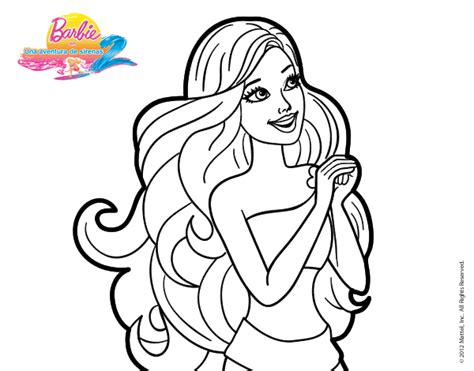 Maybe you would like to learn more about one of these? Dibujo de Barbie contenta para Colorear - Dibujos.net