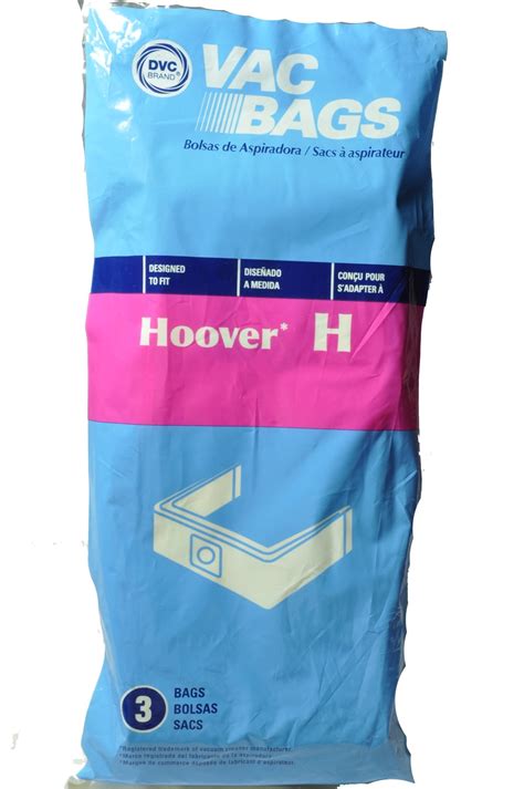 Hoover Type H Canister Vacuum Cleaner Bags Dvc Replacement Brand