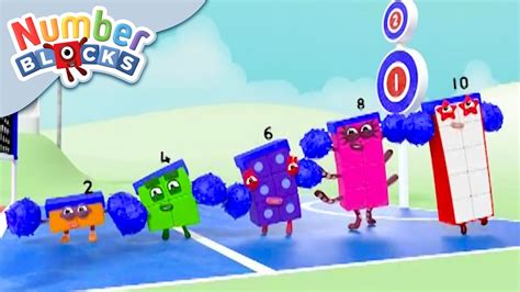 Numberblocks Team All Stars Learn To Count Youtube