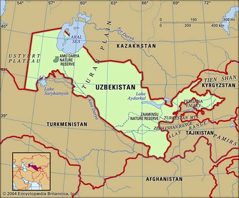 Uzbekistan Geography History Maps People And Tourism