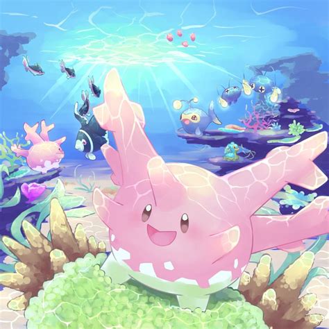 Under The Sea With Corsola And Friends Water Pokémon