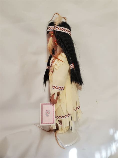 Kinnex International Inc Native American Porcelain Doll Judy Limited Edition 650781051618 Ebay