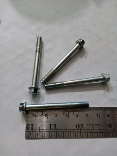 Jual Baut Topi X Putih Kunci Flange Bolt Di Lapak Son Fastener