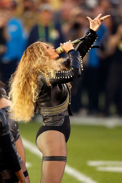 Beyonce Knowles Performs At Pepsi Super Bowl 50 Halftime Show In Santa