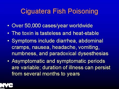 Ciguatera Fish Poisoning Outbreaks Signal Need For Improvements