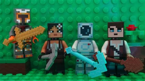 Explore new gaming adventures, accessories, & merchandise on the minecraft official site. Lego Minecraft Stop Motion 4 - Skin Pack 2 - YouTube