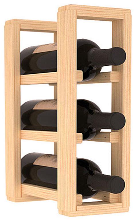 wine racks america pine  bottle countertop wine rack