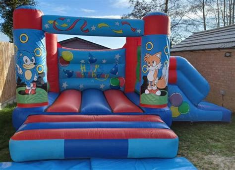 Sonic The Hedgehog Velcro Castle With Slide Changeable Themes