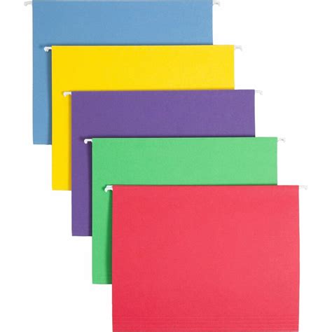 Smead 13 Tab Cut Letter Recycled Hanging Folder Hanging File Folders