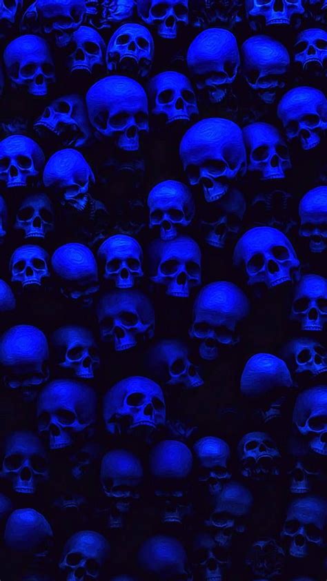 Download Blue Skull Wallpaper By Dman7734 A7 Free On Zedge™ Now