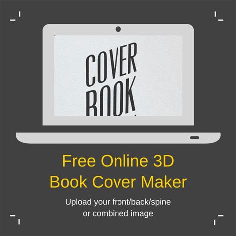 Free Online 3d Book Cover Maker Upload Your Artwork To The 3d Book
