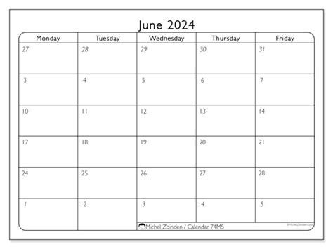Calendar June 2024 74ms Michel Zbinden Nz