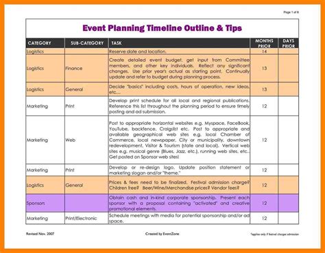 How To Detailed Event Scheduled Template Calendar Design