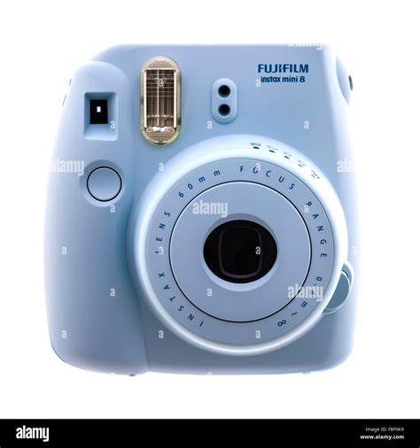 Fuji Film Instax Mini 8 Camera On A White Background Stock Photo Alamy