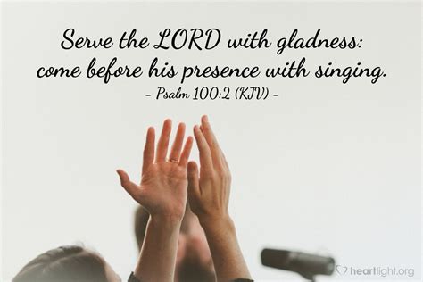Psalm 100 2 KJV Today S Verse For Thursday January 12 2017