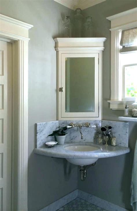 Awesome Corner Bathroom Medicine Cabinet Design Ideas Youll Discover