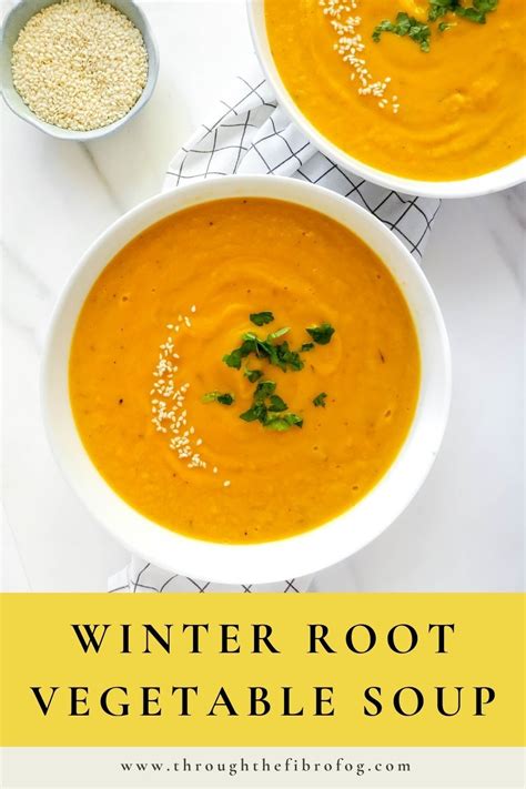 Winter Root Vegetable Soup Through The Fibro Fog Recipe Root