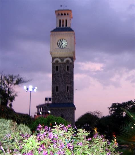 Clock Tower Secunderabad This Is A Night Shot Of The Cloc… Flickr