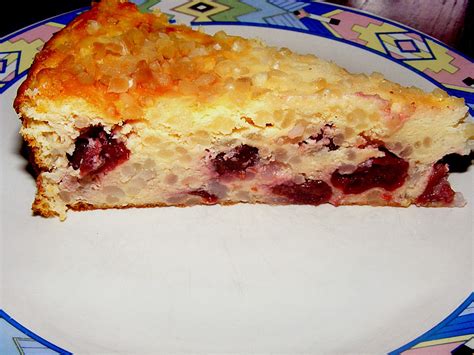 Den noch warmen milchreis einfüllen, glattstreichen. Milchreis - Kirsch - Kuchen (Rezept mit Bild) von bloody ...