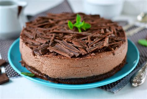 ricetta cheesecake al cioccolato senza cottura il club delle ricette