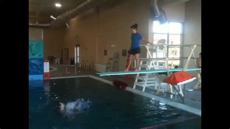 Swim Lessons Diving Board Fruita Community Center Indoor