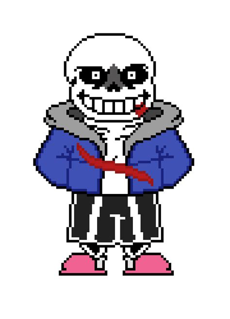 Pixilart Undertale Lb Sans Phase 2 By Kukisc14