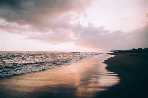 Beach Sand Sunset Royalty Free Stock Photo