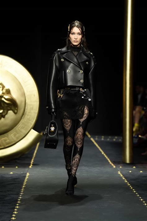 Bella Hadid Walks The Runway At The Versace Fallwinter 201920 Fashion
